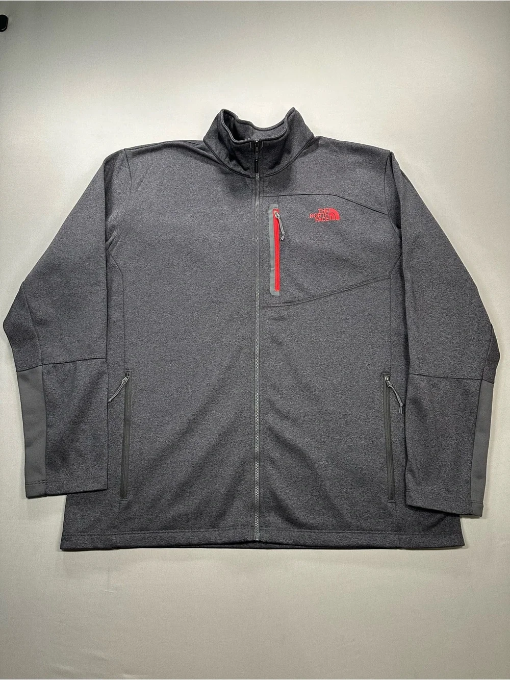 The North Face Full Zip Lightweight Stand Neck Jacket - Mens XXL